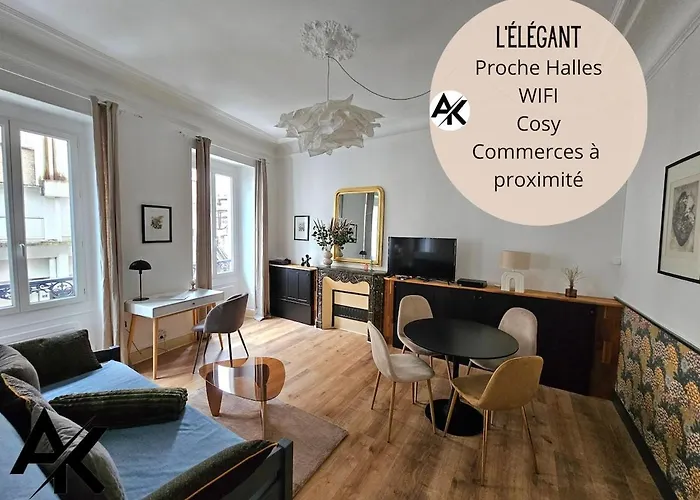 L \'Elegant - Calme - Proche Des Halles De Pau